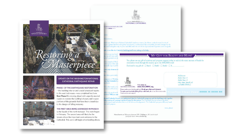 Use direct mail to drive growth with direct response fundraising.